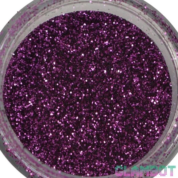 MAC Cosmetics FUSCIA Glitter Brilliants  (SHIMMERING Medium Dark Chunky Purple) - Picture 2 of 8